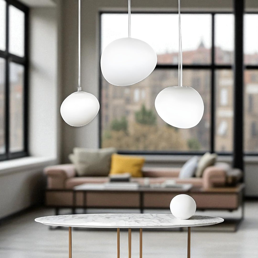 Lampe LED Ronde Suspendue | Design Moderne