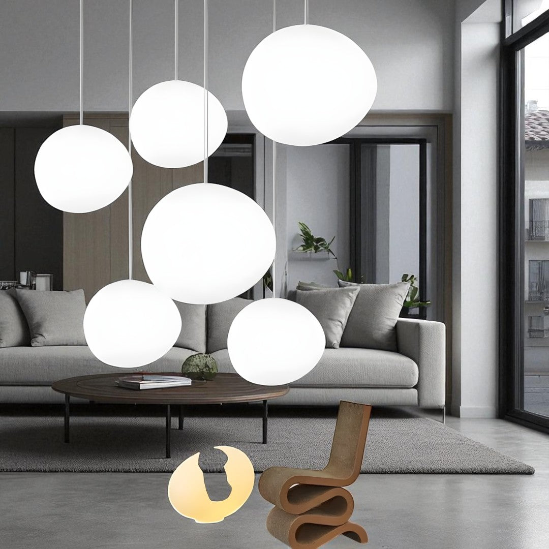 Lampe LED Ronde Suspendue | Design Moderne