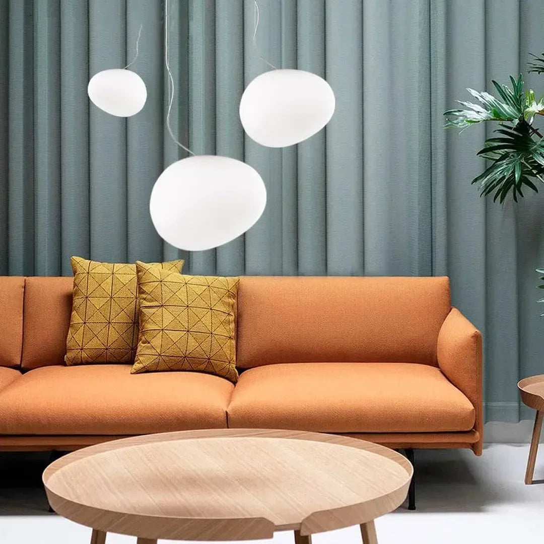 Lampes Rondes Suspendues en Verre | Esthétique Moderne