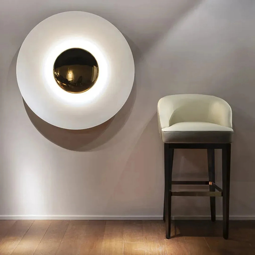 Contemporary Round LED Lamp | Elegance for Your Interior