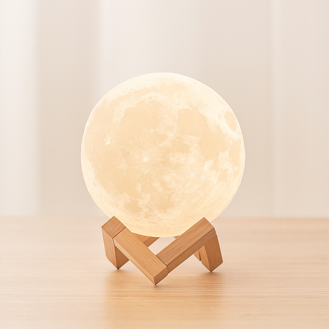 Lampe Lunaire Sans Fil avec Contrôle Tactile