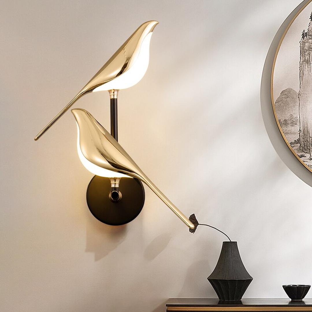 Vintage Style Bird Wall Sconce