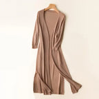 Cardigan lungo aperto casual per donne – Danielle