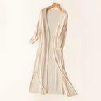 Cardigan lungo aperto casual per donne – Danielle