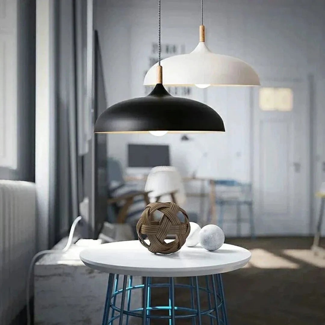 Élégante Lampe de Plafond LED au Design Scandinave