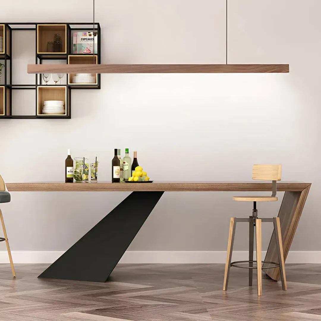 Suspension en Bois pour Cuisine | Style Moderne