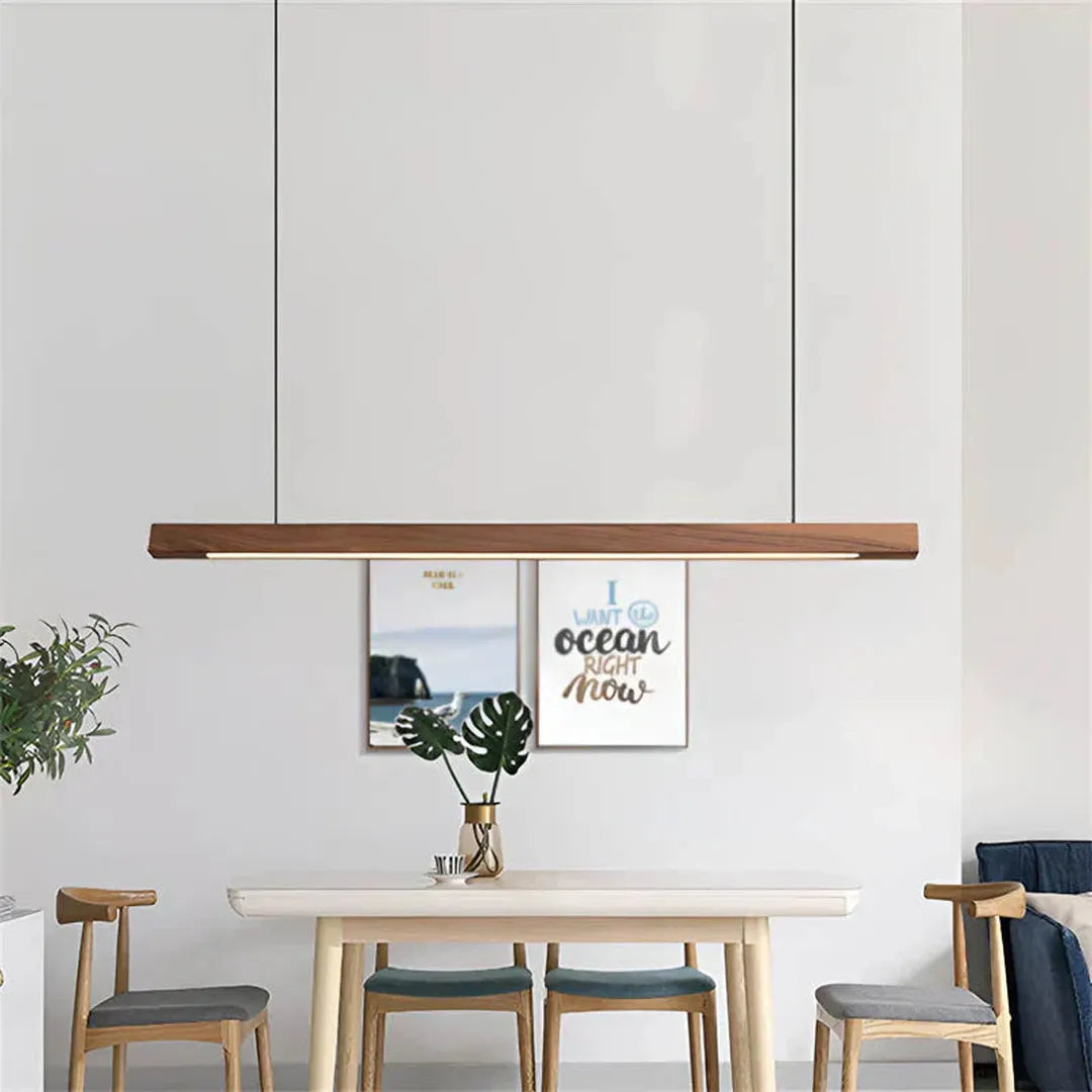 Suspension en Bois pour Cuisine | Style Moderne