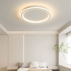 Modern Scandinavian Round LED Ceiling Light for Living Room and Bedroom