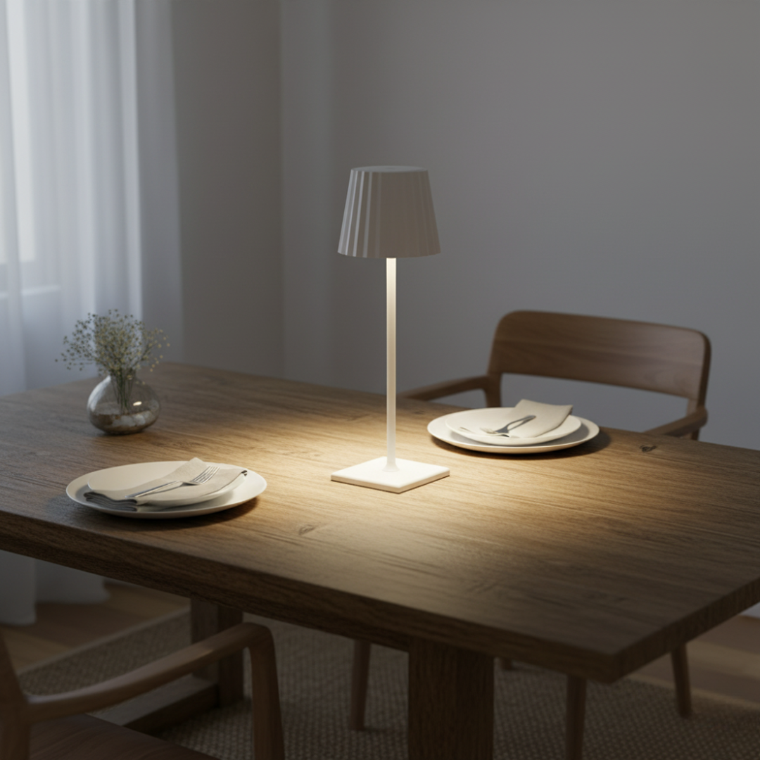 Lampe de Table LED Sans Fil Rechargeable | Design Moderne