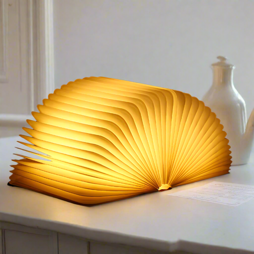 LED Lamp in Book Design