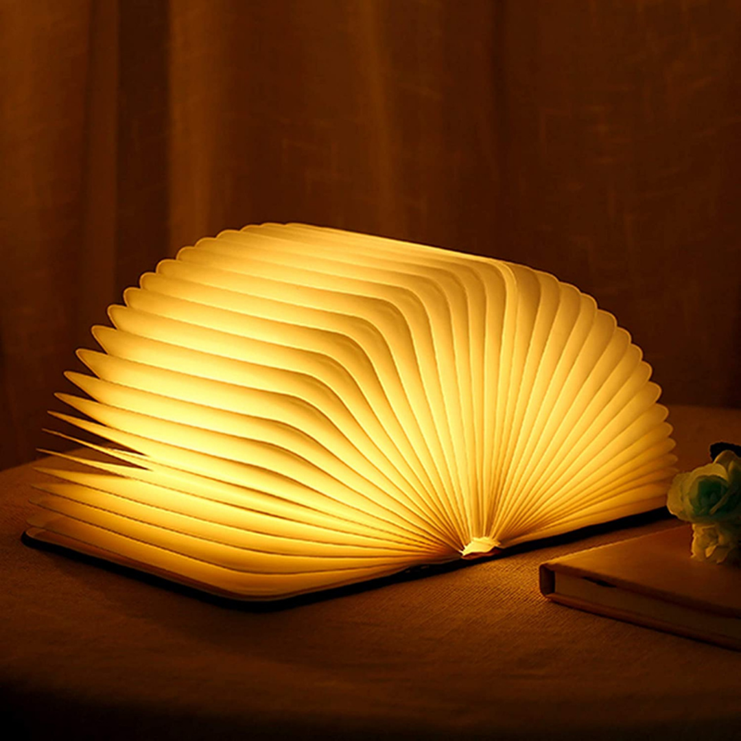 Lampe LED en Design de Livre