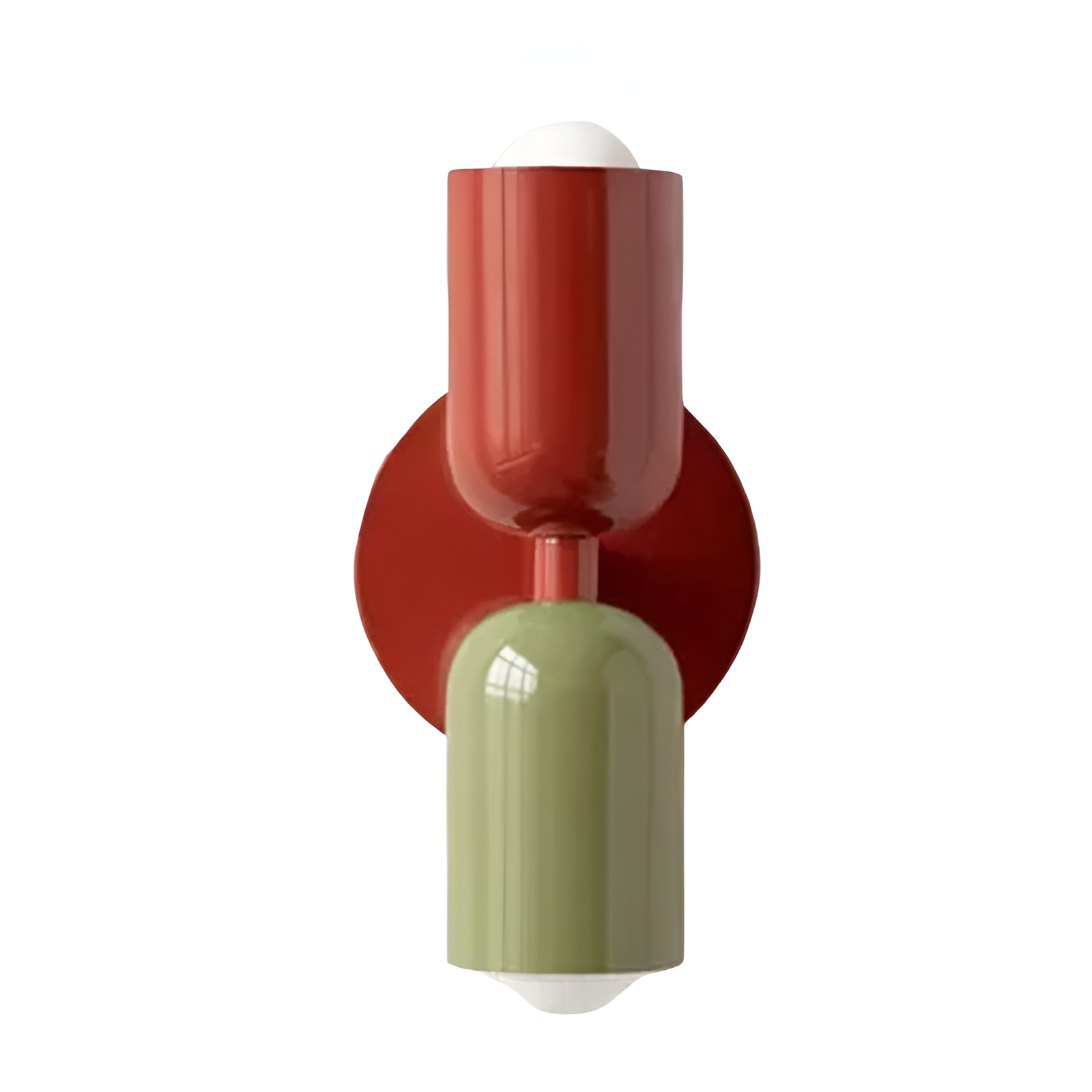 Nordelya – Doppelkopf-Wandlampe aus Eisen im modernen nordischen Stil