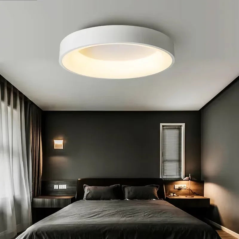 Plafonnier LED Ronde Moderne – Design Minimaliste Encastré