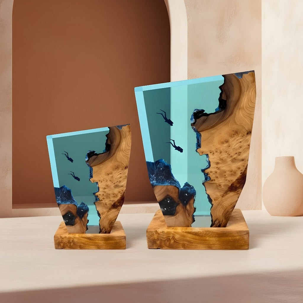 Lampe de Table Océanique | Éclairage Éblouissant