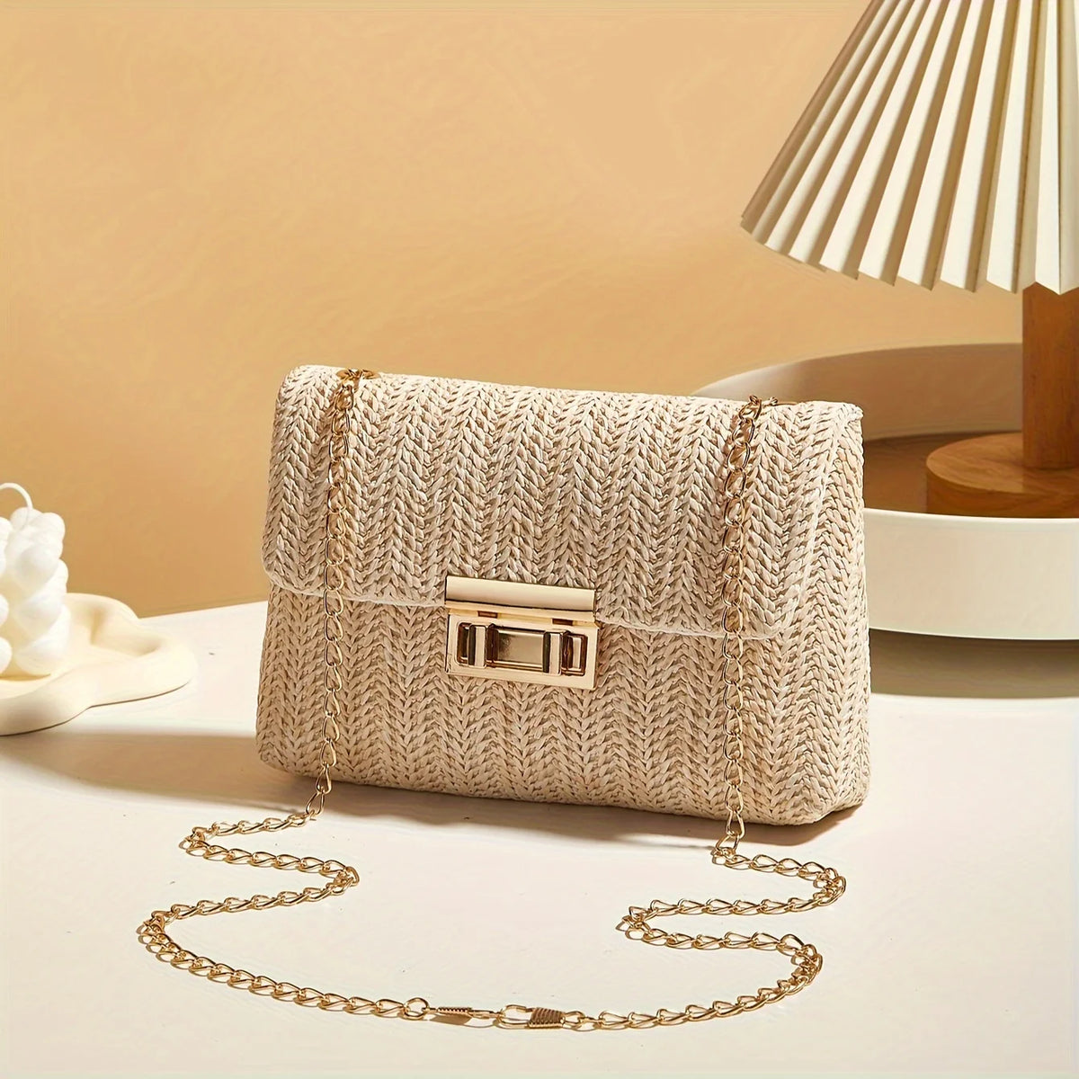 Sac à Bandoulière pour Femme avec Fermeture à Cadenas