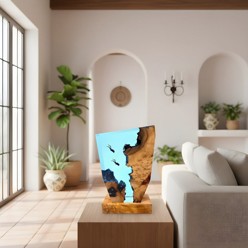 Lampe de Table Océanique | Éclairage Éblouissant