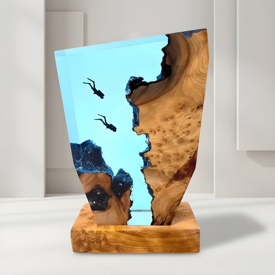 Lampe de Table Océanique | Éclairage Éblouissant