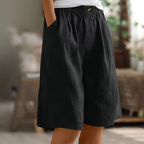 Shorts de Confort pour Femmes Coupe Relaxée Respirants Légers Décontractés Quotidiens Temps Chaud – Renee