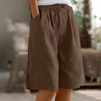 Shorts de Confort pour Femmes Coupe Relaxée Respirants Légers Décontractés Quotidiens Temps Chaud – Renee
