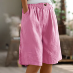 Shorts de Confort pour Femmes Coupe Relaxée Respirants Légers Décontractés Quotidiens Temps Chaud – Renee