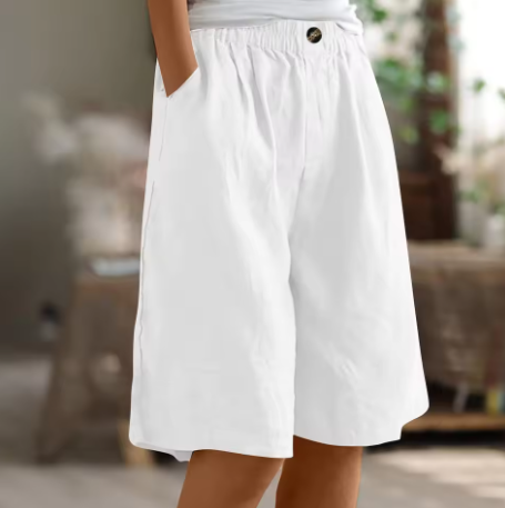 Shorts de Confort pour Femmes Coupe Relaxée Respirants Légers Décontractés Quotidiens Temps Chaud – Renee