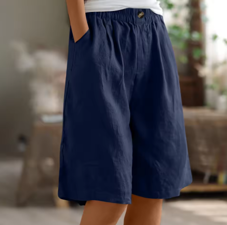 Shorts de Confort pour Femmes Coupe Relaxée Respirants Légers Décontractés Quotidiens Temps Chaud – Renee