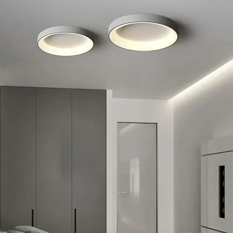 Plafonnier LED Ronde Moderne – Design Minimaliste Encastré