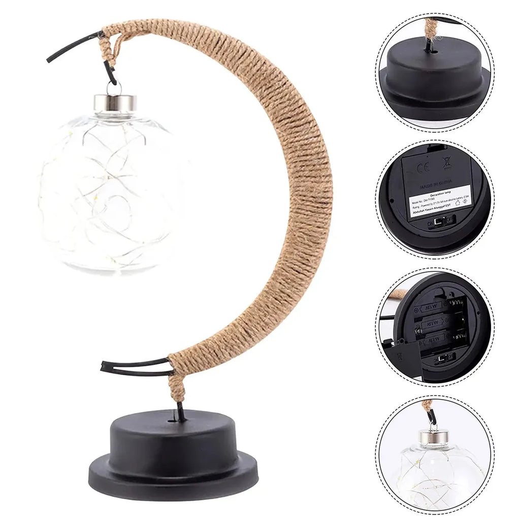 Lampe Lunaire Rétro | Décorations Élégantes