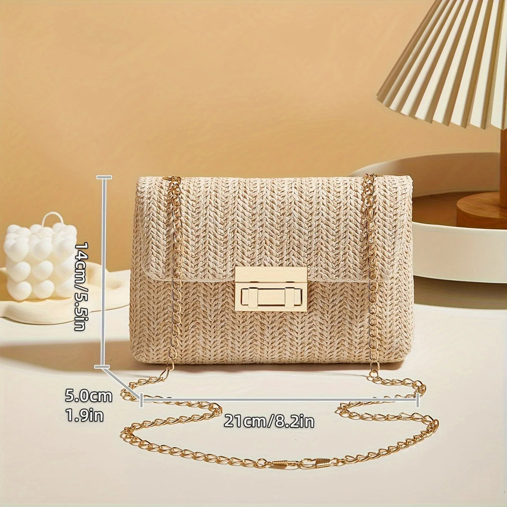 Sac à Bandoulière pour Femme avec Fermeture à Cadenas