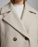 Veste Courte Femme à Double Boutonnage Avec Col à Revers - Heidi