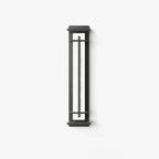 Aplique de Pared Exterior Cuadrado en Alabastro Estilo Moderno Impermeable Entrada Fachada Jardín