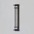 Aplique de Pared Exterior Cuadrado en Alabastro Estilo Moderno Impermeable Entrada Fachada Jardín