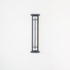 Aplique de Pared Exterior Cuadrado en Alabastro Estilo Moderno Impermeable Entrada Fachada Jardín