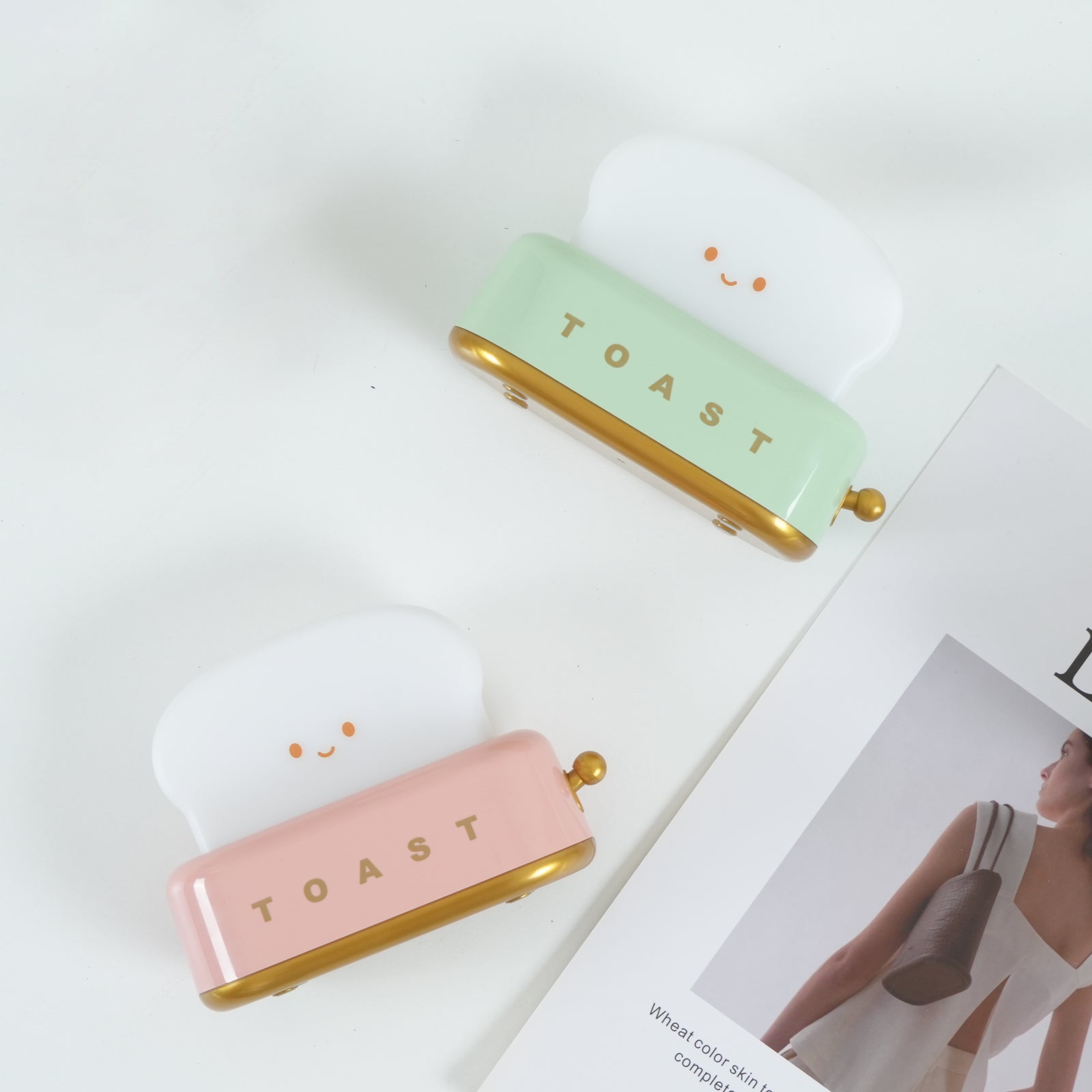 Lampe de Table Grille-Pain (Batterie Intégrée)