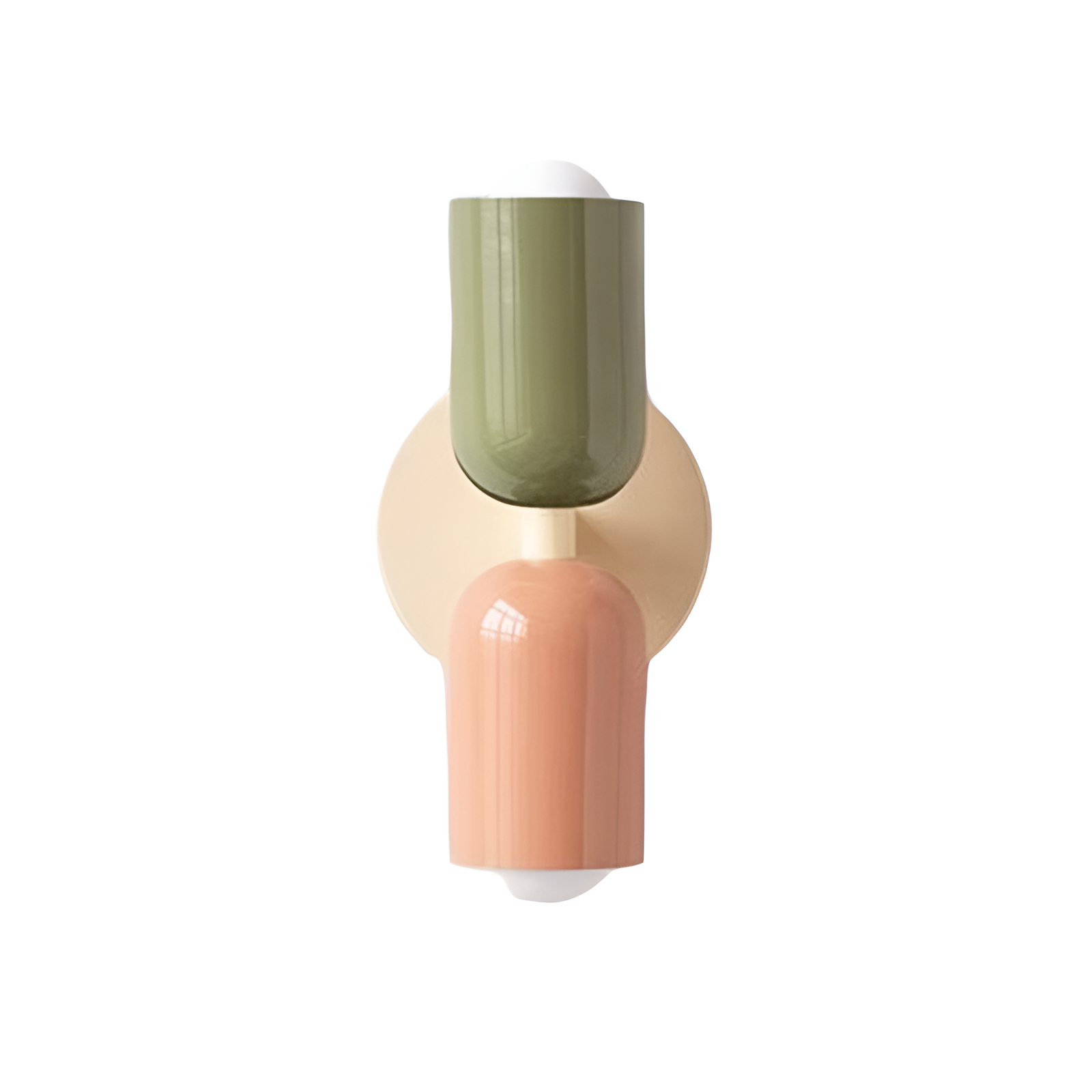 Nordelya – Doppelkopf-Wandlampe aus Eisen im modernen nordischen Stil