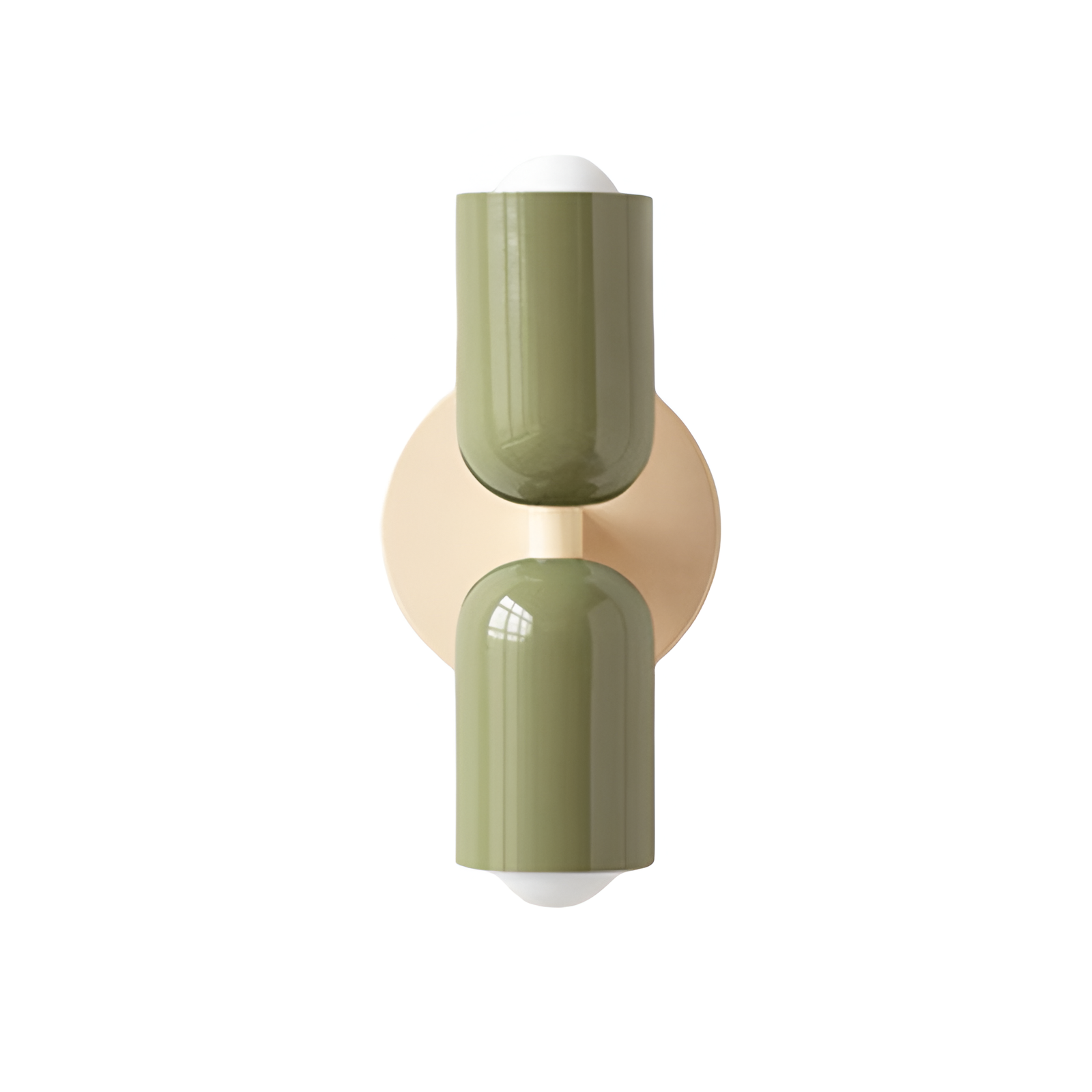 Nordelya – Doppelkopf-Wandlampe aus Eisen im modernen nordischen Stil