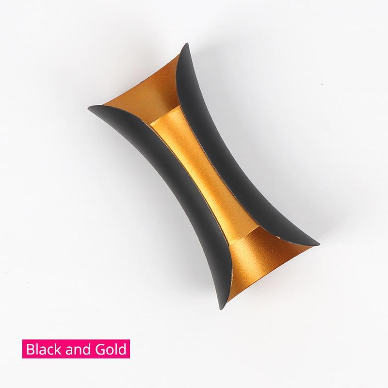 LED-Wandleuchte Außen Gebogen Doppelstrahl Aluminium Gold – Noxel