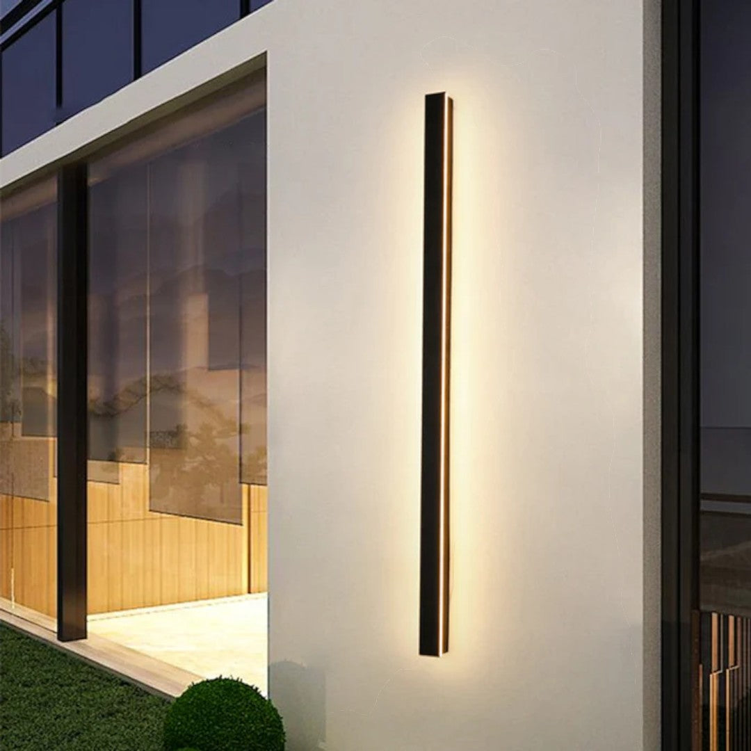 Contemporary Wall Light with Motion Detector