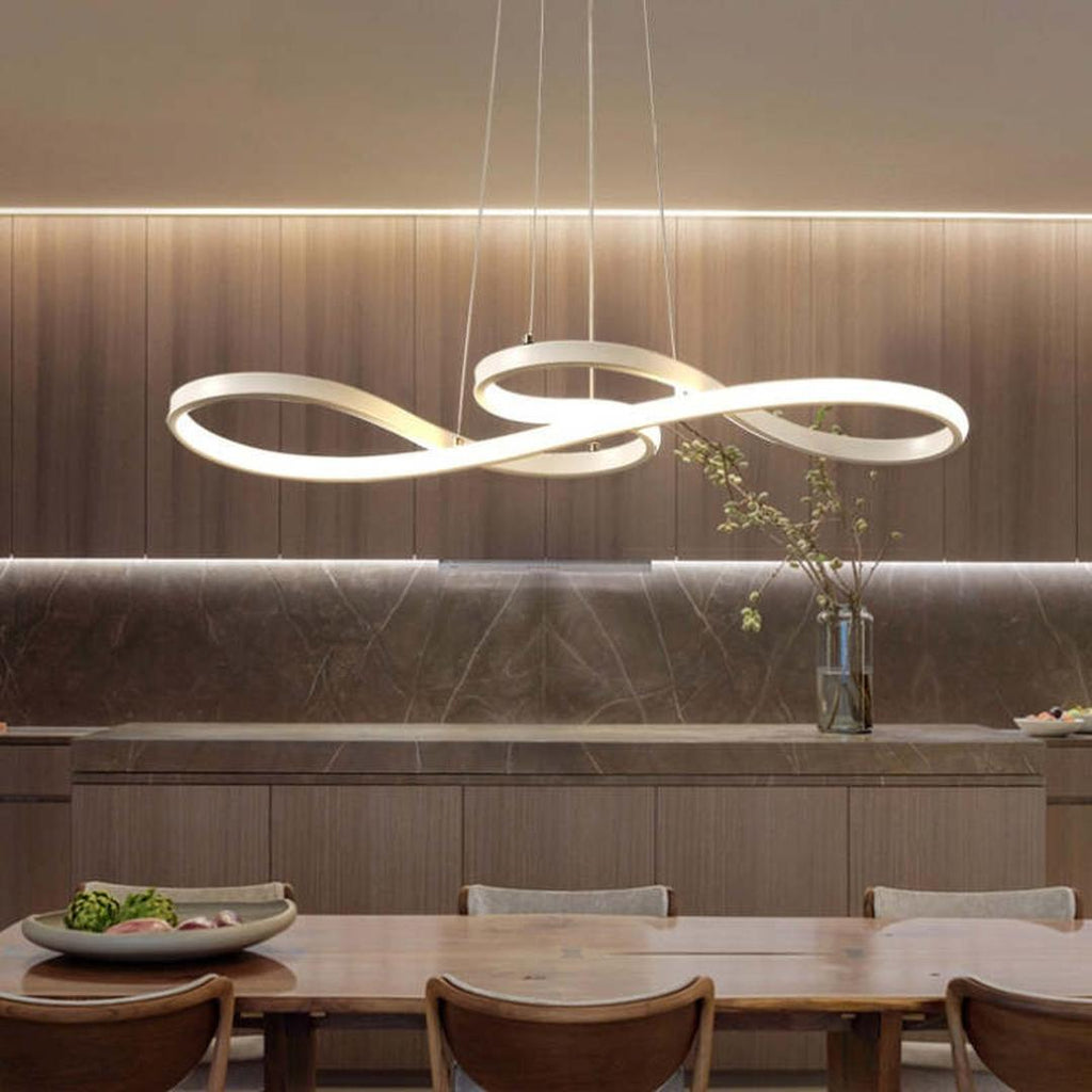 Suspended LED Lamp with Musical Notes | Contemporary Design