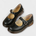 Ballerines Mary Jane Femme à Bride – Chaussures Plates Casual Bureau - Hiverline