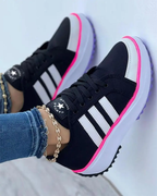 Baskets Femme Légères à Lacets Confort Quotidien Marche Casual - Hiverline