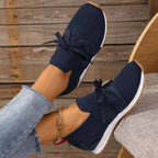 Baskets Femme Slip-On Légères Lacets Casual Marche Quotidienne Respirantes - Hiverline