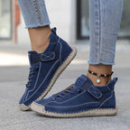 Baskets Femme Slip-On Semelle Coussinée Casual Confort Légères Hiver - Hiverline