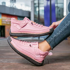 Baskets Femme Slip-On Semelle Coussinée Casual Confort Légères Hiver - Hiverline
