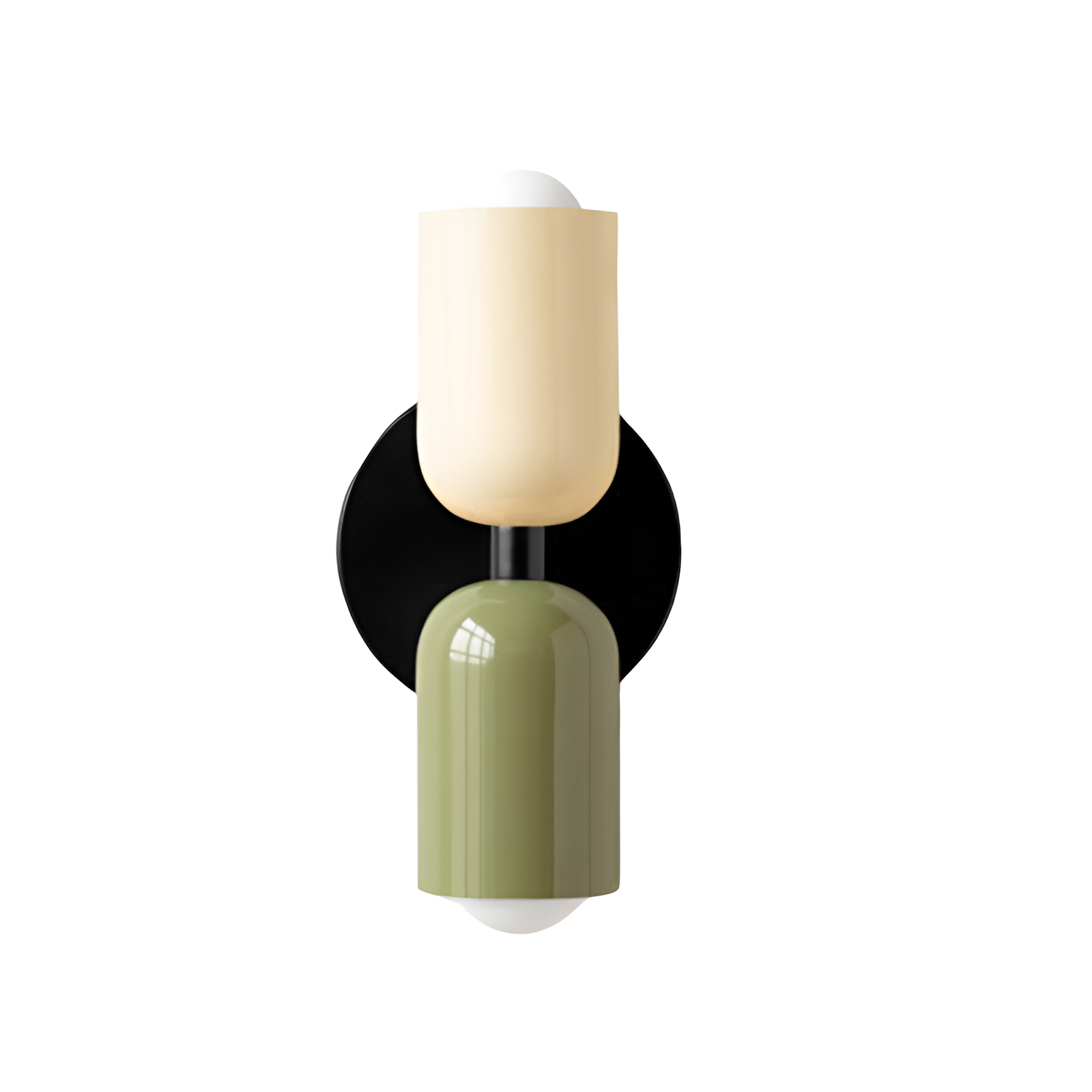 Nordelya – Doppelkopf-Wandlampe aus Eisen im modernen nordischen Stil