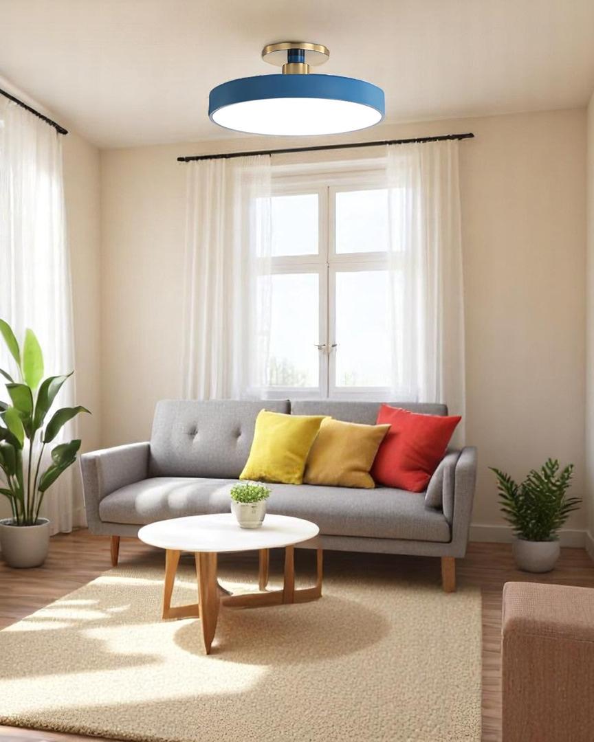 Plafonnier Semi-Encastré au Design Moderne