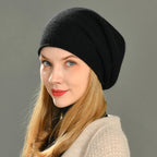 Bonnet Femme Slouchy à Couronne Tombante - Hiverline