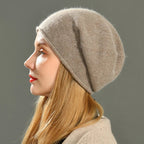 Bonnet Femme Slouchy à Couronne Tombante - Hiverline