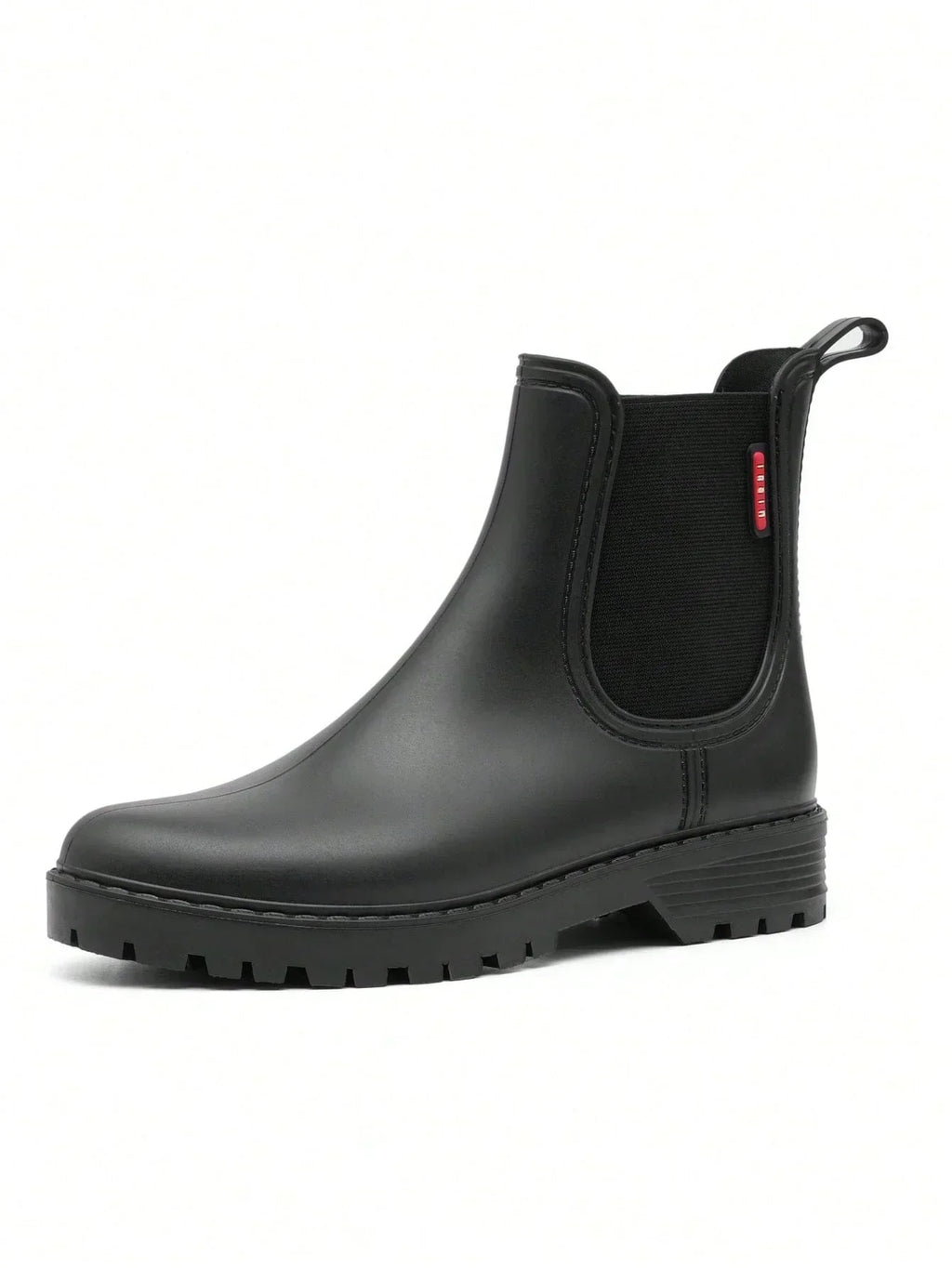 Bottes de Pluie Chelsea Femme Imperméables Antidérapantes Caoutchouc Mat - Hiverline