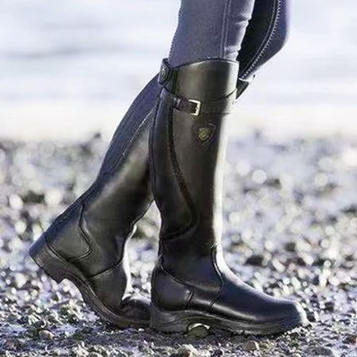 Bottes Hautes Imperméables Femme Équitation Randonnée Tout Terrain - Hiverline
